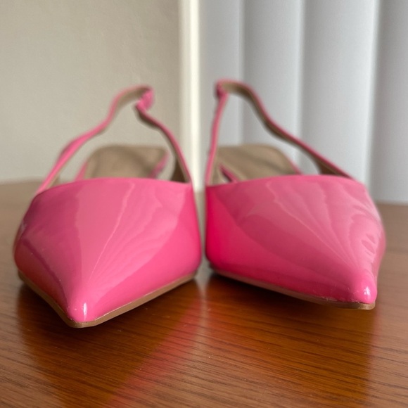 Jenn Ardor Slingback Low Kitten Heel Size 7 Pink - Picture 8 of 15